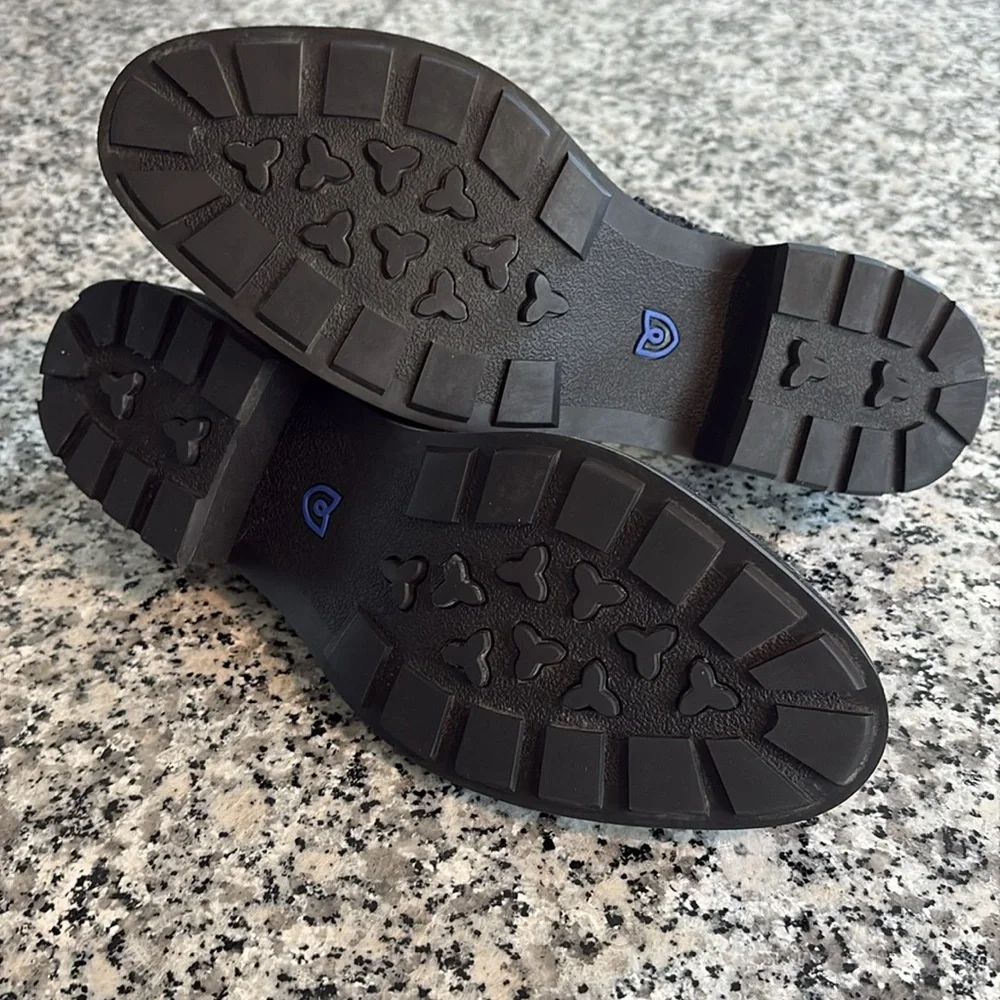Rothy's Black Bouclé Loafer Flats